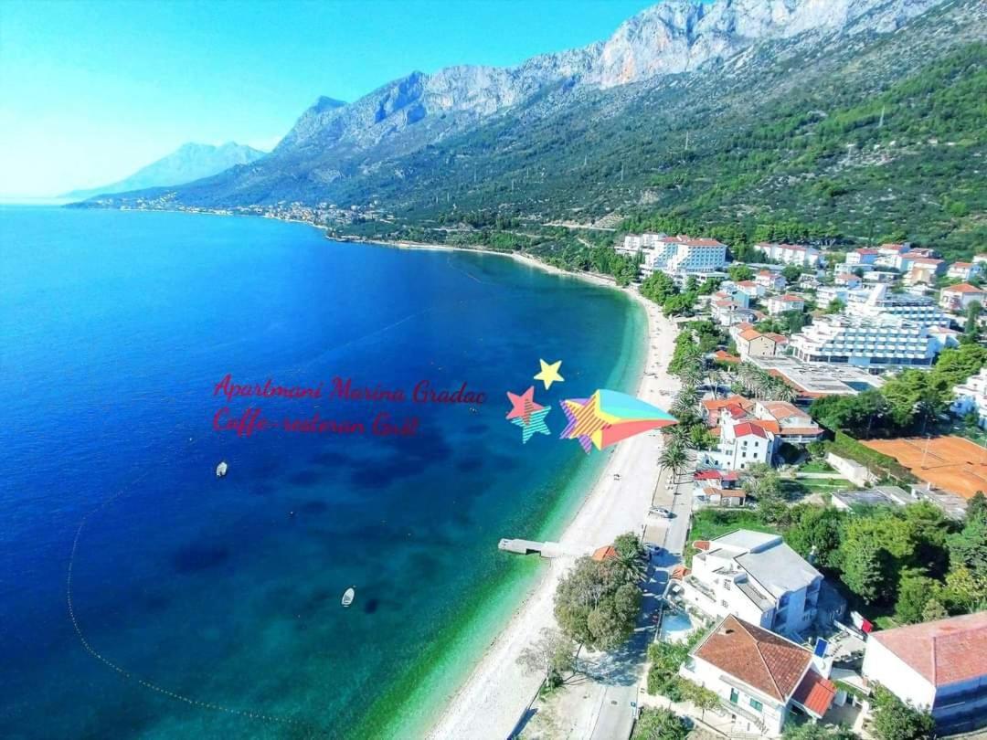 Apartmani Marina Gradac Carnac Ngoại thất bức ảnh
